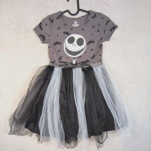 Disney Girls Nightmare Before Christmas Dress Party Costume Dress-Up Size 8, Med